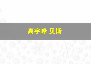 高宇峰 贝斯